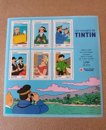 Bloc feuillet timbre les - feuillet, 6