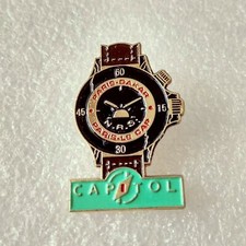 Pin's pins lapel pin MONTRE BOUSSOLE CAPITOL RALLY RAID PARIS DAKAR PARIS LE CAP