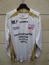 Maillot porté n°11 SCA ABBEVILLE Féminine Legea match worn shirt Pro football XL