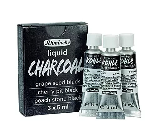 Charbon liquide schmincke - liquide,