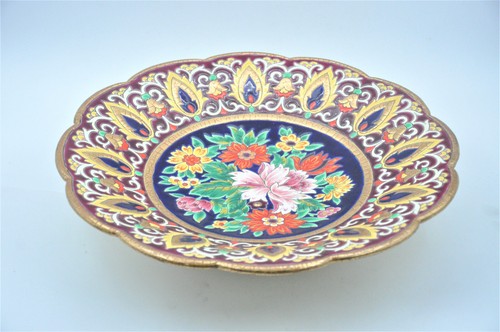 Ancien plat émaux longwy - ancien,