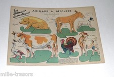 Ancienne PLANCHE à DECOUPER