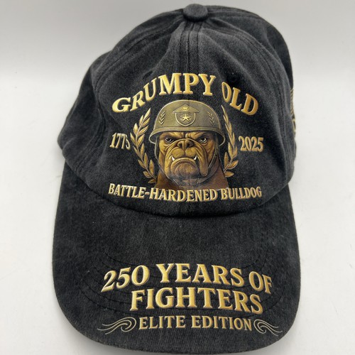 Grumpy old battle hardened - old,