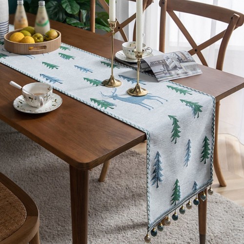 Drapeau table noël - drapeau,
