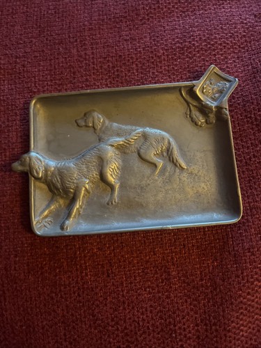 Ancien cendrier laiton - cendrier,