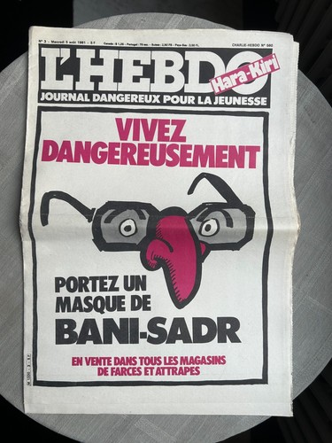 Hara kiri hebdo 5 août - hara-kiri,