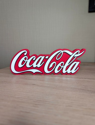 Plaque logo coca - logo,