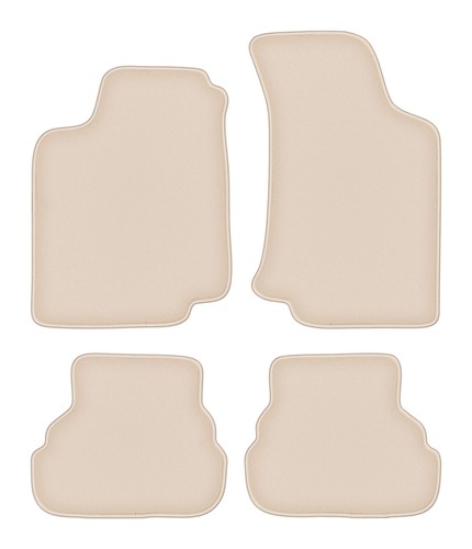 Tapis sol velours beige - velours,