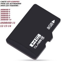 Micro SD Carte (8G)GPS EUROPE