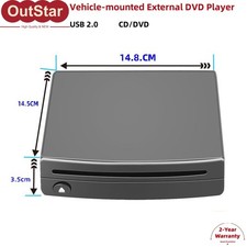 Black Vehicle-mounted External
