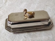 Plat de service en inox pour