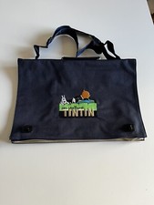 TINTIN & MILOU : Sac/Cartable Bandoulière "En voiture Tintin" NEUF (ATLAS 2001).