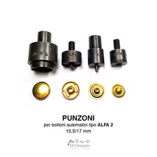 Punzone boutons pression - boutons,