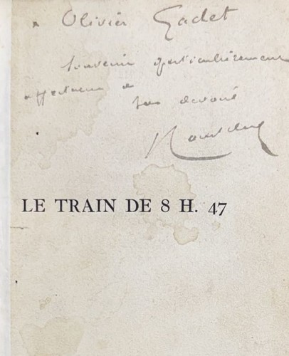 Courteline le train - courteline, (georges).