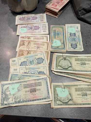 Vends billets banque - vends,