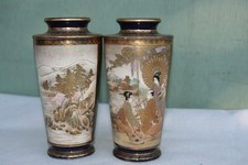 paire de vases satsuma Japon.