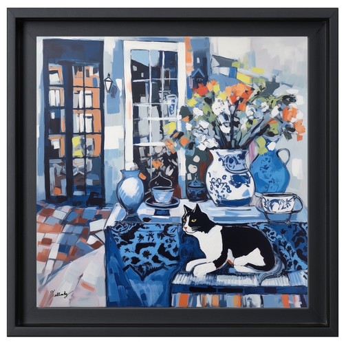 Magnifique tableau mon chat - tableau,