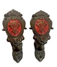 Paire d’appliques poignées