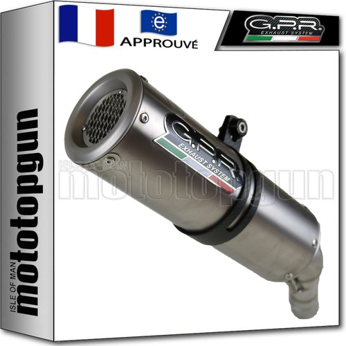 Gpr pot echappement - pot, approuve