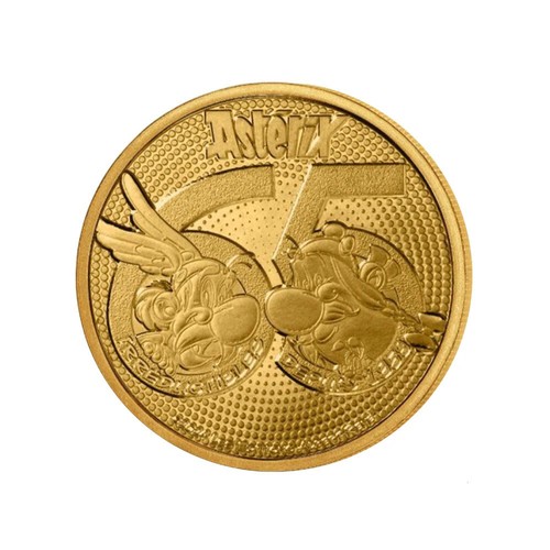 Mini médaille asterix ans - mini-médaille,