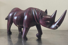 Statue Africaine, Rhinocéros