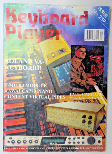 Keyboard player 239 2000 paul - 239,