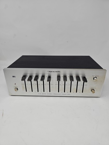 Realistic five band stereo - five,