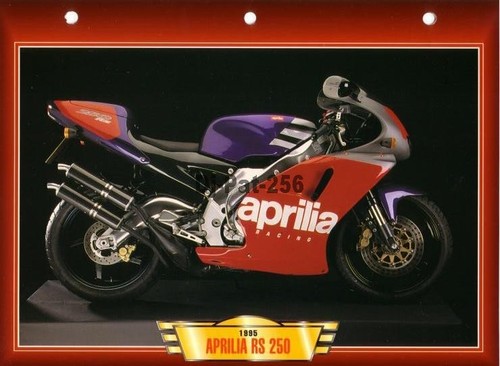 Fiche moto aprilia rs 250 - fiche, :
