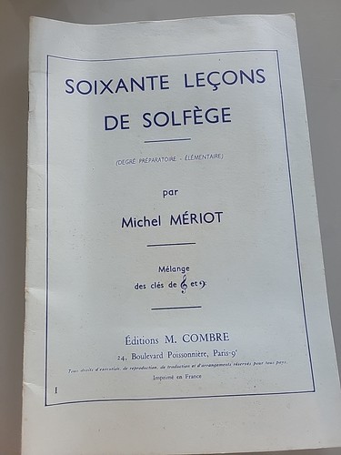 Livre solfege - livre,