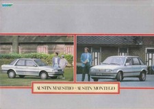 Brochure Austin / MG Maestro / Montego 04/1985 Belgique en flamand / vlaams
