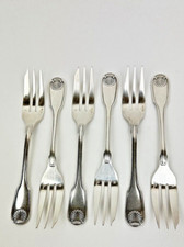 Série de 6 fourchettes à