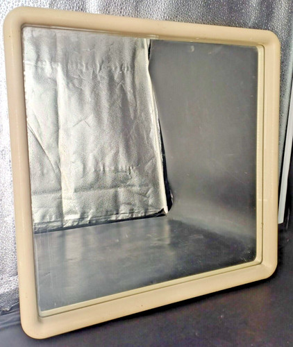 Miroir carre mural - miroir, aplastique