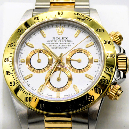 Rolex daytona cadran blanc - rolex,