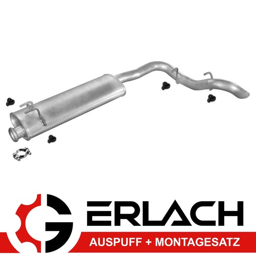 Silencieux échappement pour - silencieux, d'échappement