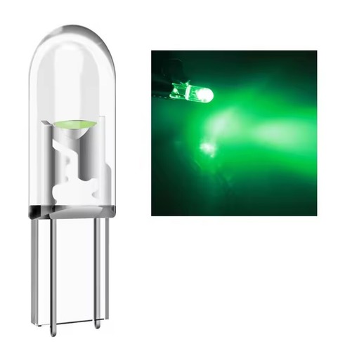 Lumières lampe vert cob - vert, t5