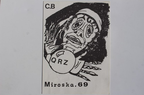 Carte postale qsl - carte, radio