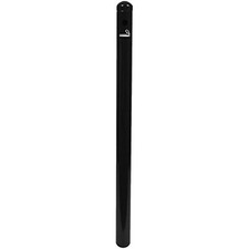 fumer Post inox 100 cmNoir