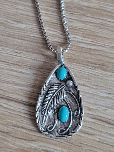 Collier turquoise vintage - turquoise,