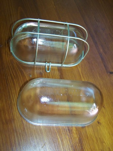 Lot verres lampe bloc hublot - verres,