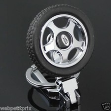 PORTE CLÉS MOUSQUETON ROUE