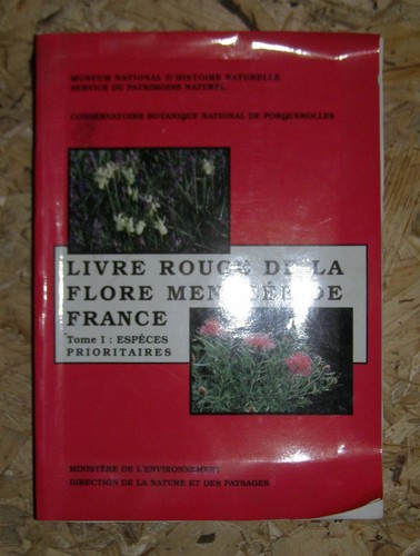 Livre rouge flore - livre, la