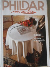 Phildar Mailles maison tricot crochet décoration modèles magasine