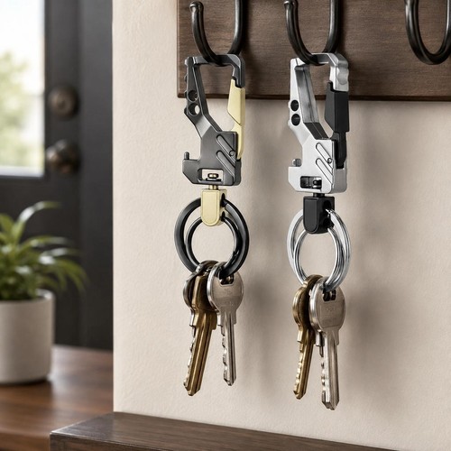 2pcs porte clés - 2pcs, métal