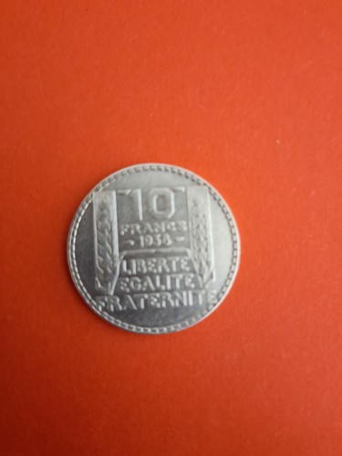 Piece francs argent - en,