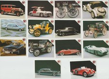 VACHE QUI RIT SERIE COMPLETE DES 14 VEHICULES MERCEDES TBE VERSO  ANGLAIS/ARABE