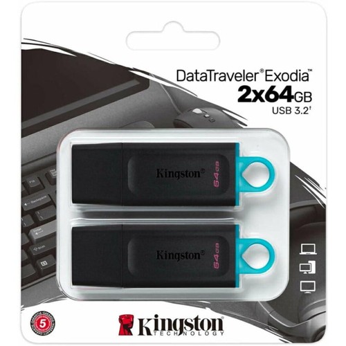 Clé usb kingston pendrive - usb, 64