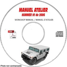 H1 06 - Manuel Atelier CDROM HUMMER Anglais Expédition - --, Support - CD-ROM -