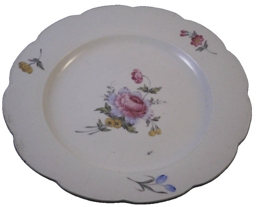 Assiette florale porcelaine - florale,