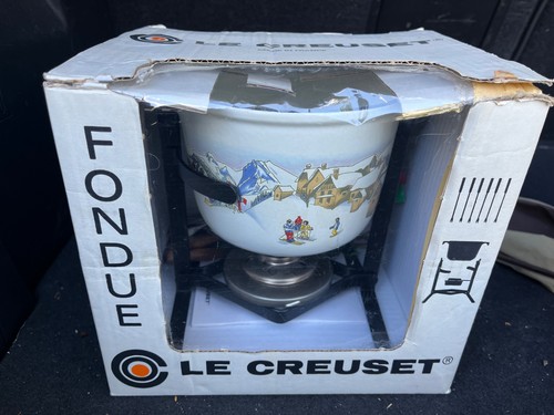Service fondue creuset - à,