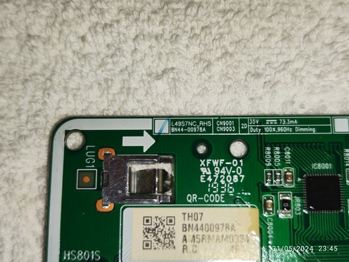 Led driver samsung - led, tv